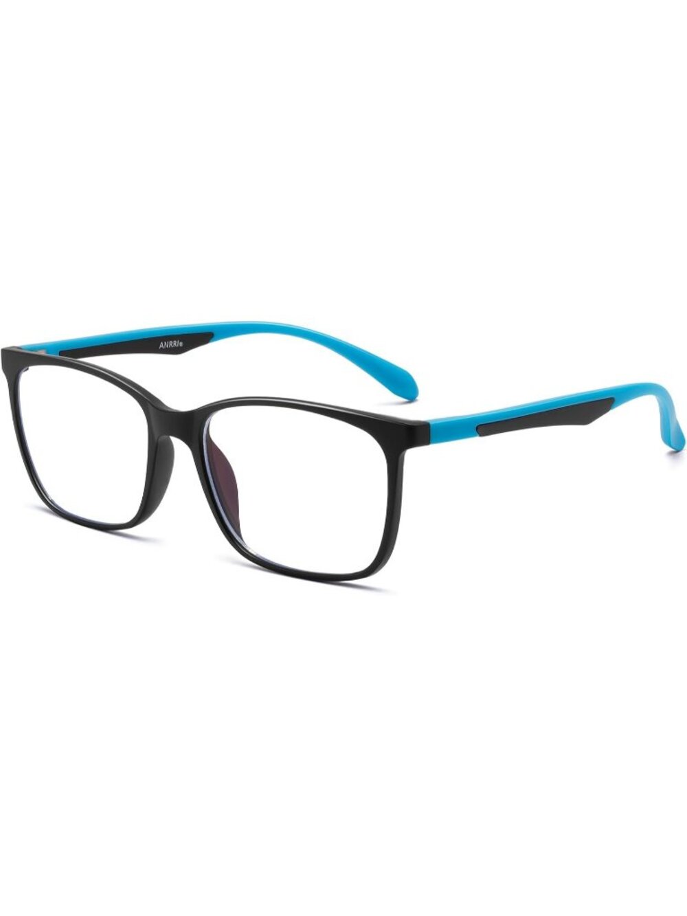 Women's Black-Blue Blocking Glasses for Computer Use Blue Light Eyestrain Lens